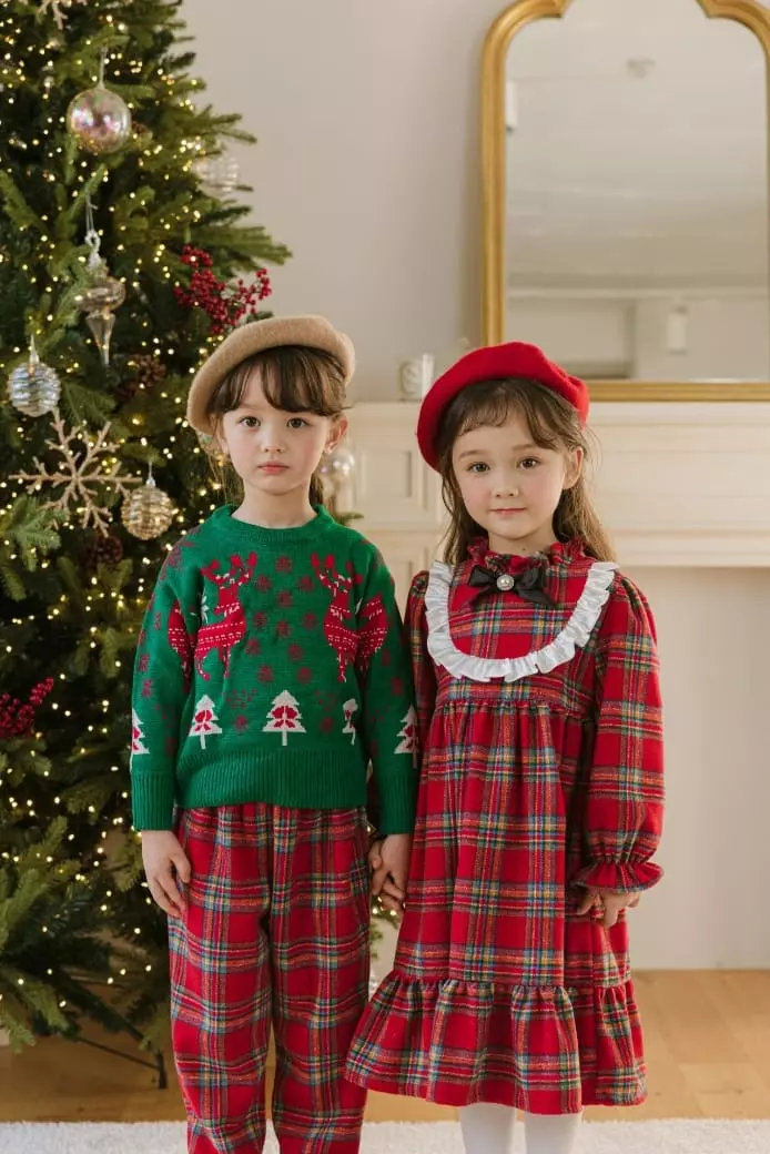 Pink Berry - Korean Children Fashion - #fashionkids - Rudolf Knit Tee - 2