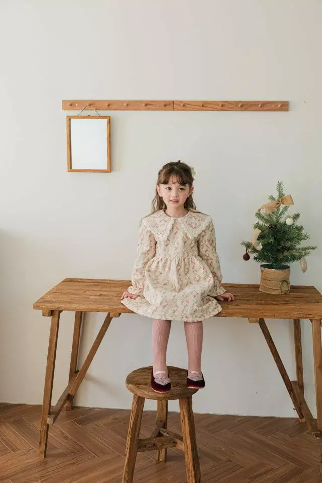 Pink Berry - Korean Children Fashion - #fashionkids - Rose One-piece - 5