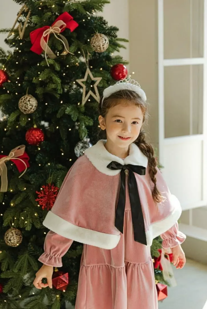 Pink Berry - Korean Children Fashion - #kidsstore - Holly Cape - 6