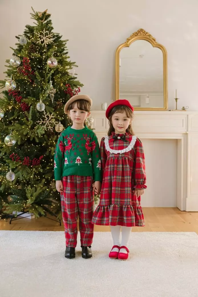 Pink Berry - Korean Children Fashion - #kidsshorts - Rudolf Knit Tee - 4