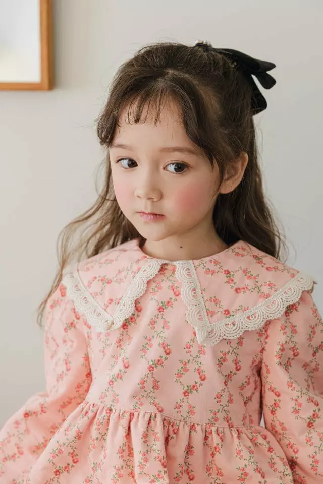 Pink Berry - Korean Children Fashion - #kidsstore - Rose One-piece - 7