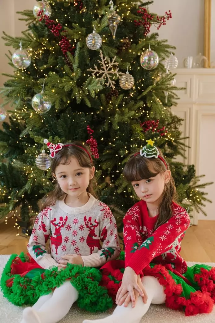 Pink Berry - Korean Children Fashion - #littlefashionista - Rudolf Knit Tee - 7