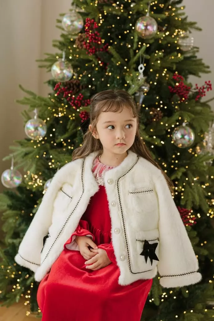 Pink Berry - Korean Children Fashion - #Kfashion4kids - Coco Mink Coar - 4