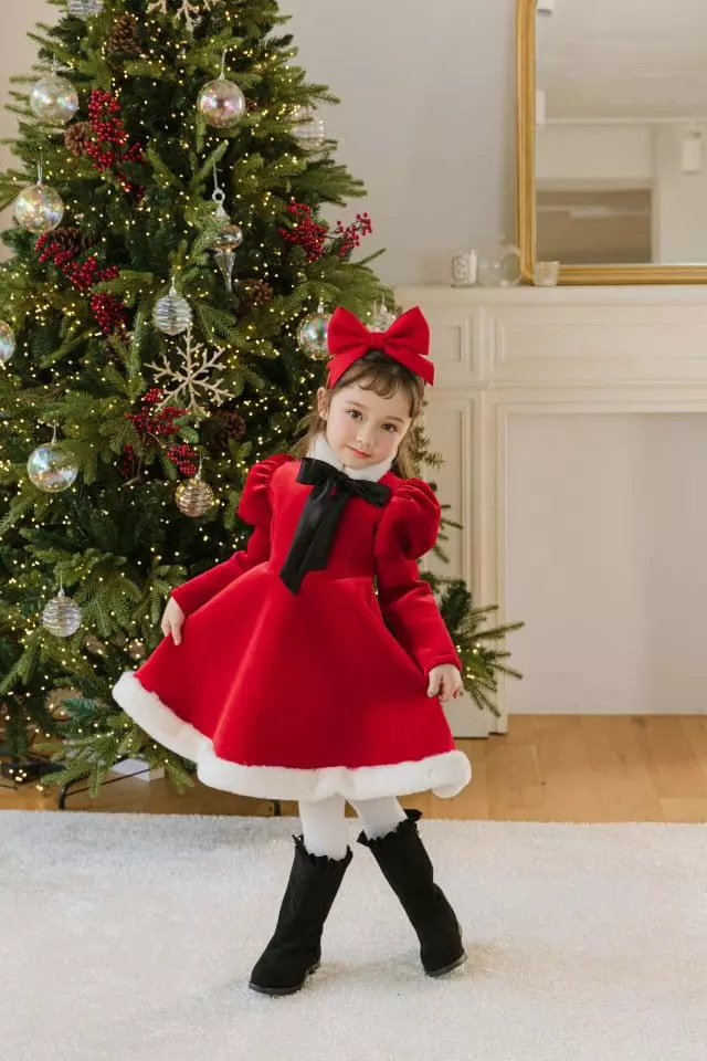 Pink Berry - Korean Children Fashion - #minifashionista - Merry Girl One-piece - 2