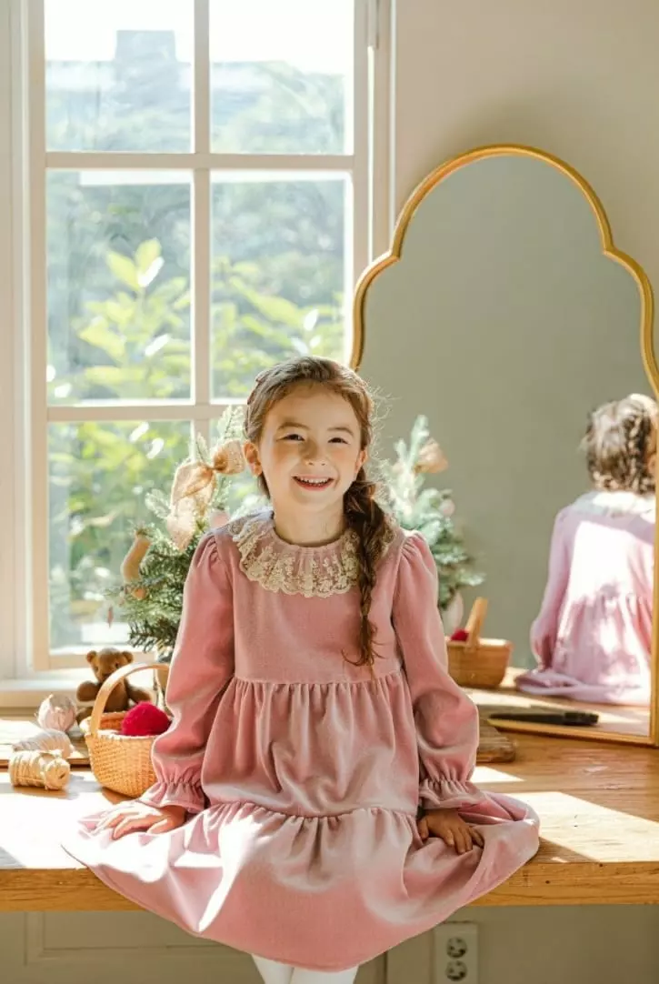 Pink Berry - Korean Children Fashion - #minifashionista - Holly One-piece - 4