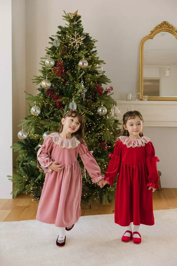 Pink Berry - Korean Children Fashion - #stylishchildhood - Long One-piece - 3
