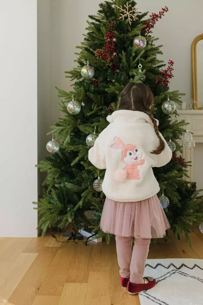 Pink Berry - Korean Children Fashion - #todddlerfashion - Rabbir Fleece Jumper - 5