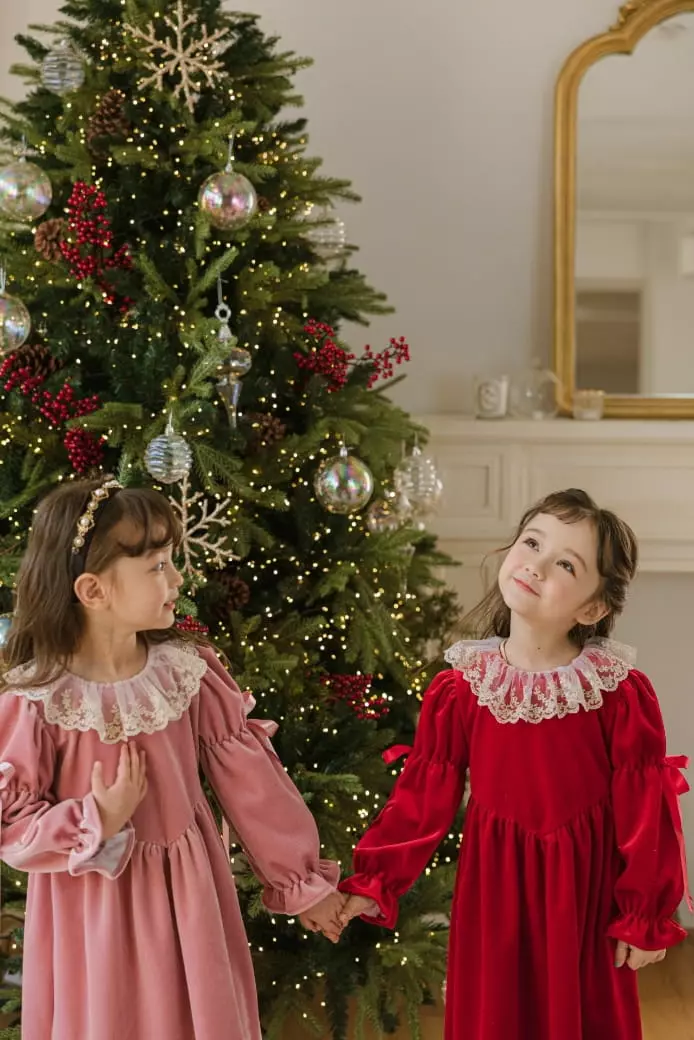 Pink Berry - Korean Children Fashion - #todddlerfashion - Long One-piece