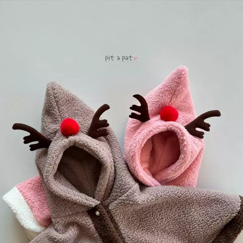Pitapat - Korean Baby Fashion - #babyboutique - Rudolf Cape - 2
