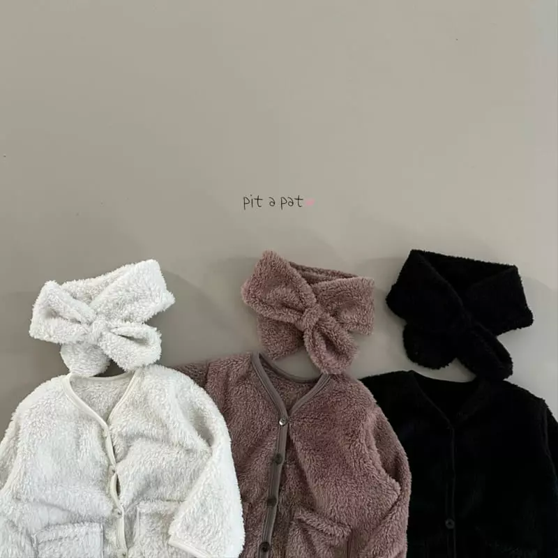 Pitapat - Korean Baby Fashion - #babyboutiqueclothing - Cozy Neck Warmer Set