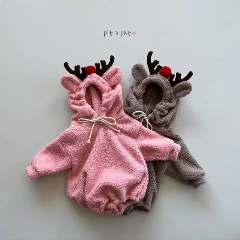 Pitapat - Korean Baby Fashion - #babyboutiqueclothing - Rudolf Bhoody Bodysuit