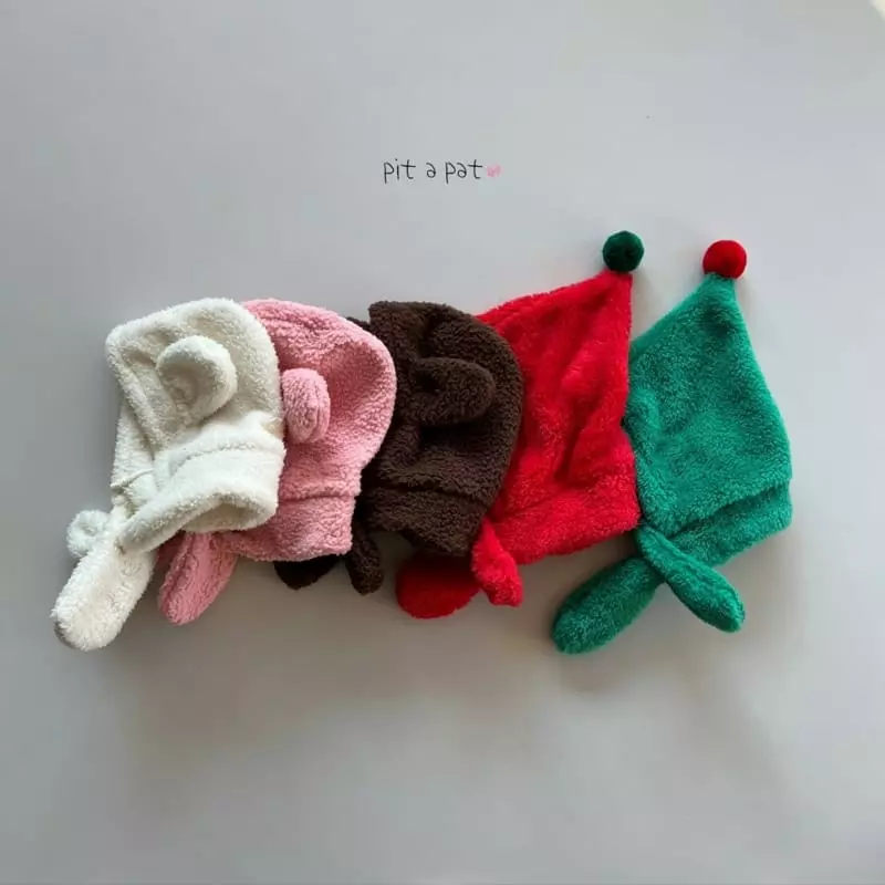 Pitapat - Korean Baby Fashion - #babyclothing - Santa Hoody Neck Warmer - 6