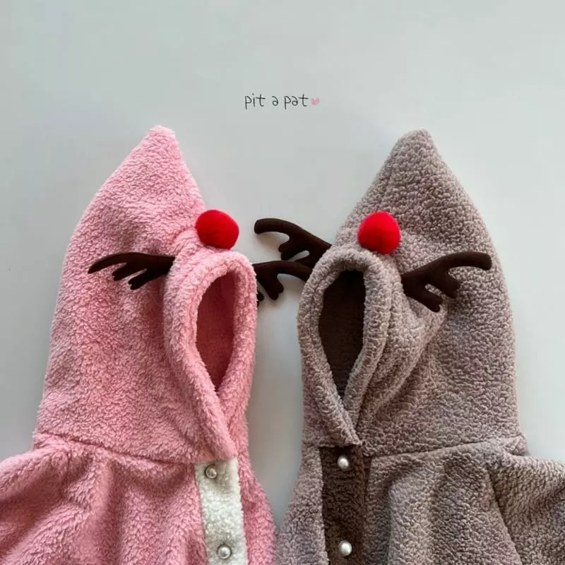 Pitapat - Korean Baby Fashion - #babyboutiqueclothing - Rudolf Cape - 4