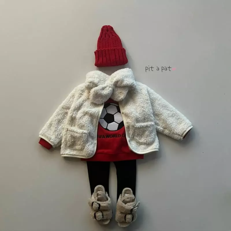 Pitapat - Korean Baby Fashion - #babyfashion - World Fleece Sweatshirt - 9