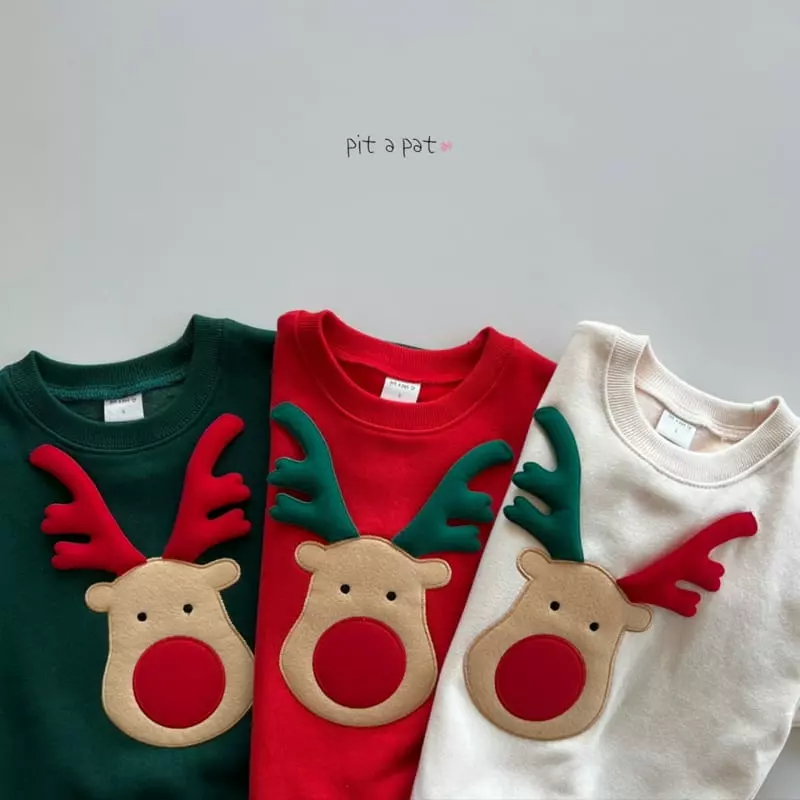 Pitapat - Korean Baby Fashion - #babyfashion - Color Fleece Sweatshirt