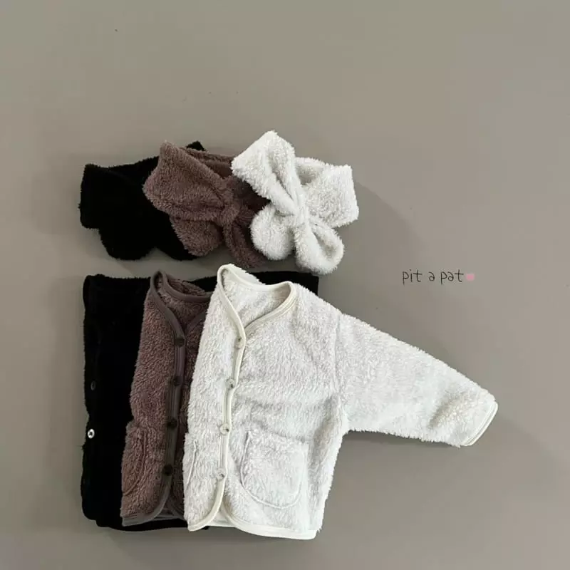 Pitapat - Korean Baby Fashion - #babyfashion - Cozy Neck Warmer Set - 4
