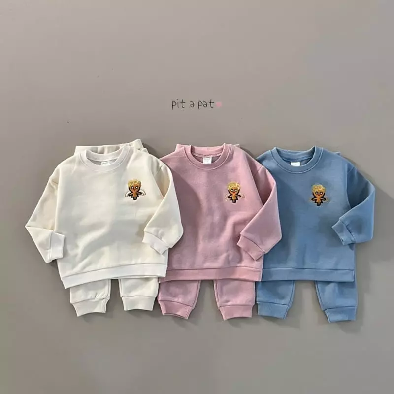 Pitapat - Korean Baby Fashion - #babyfever - Angel Top Bottom Set