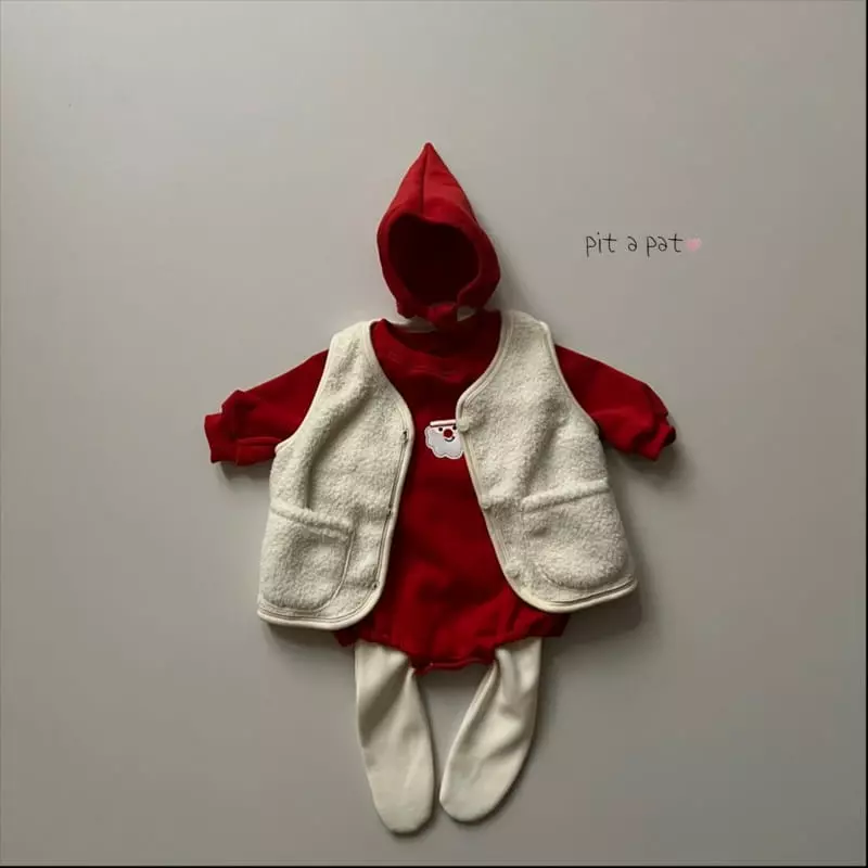 Pitapat - Korean Baby Fashion - #babygirlfashion - Merry Friends Bodysuit - 6
