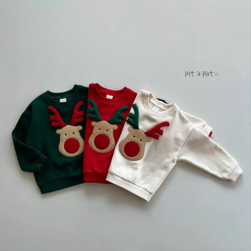 Pitapat - Korean Baby Fashion - #babygirlfashion - Color Fleece Sweatshirt - 3