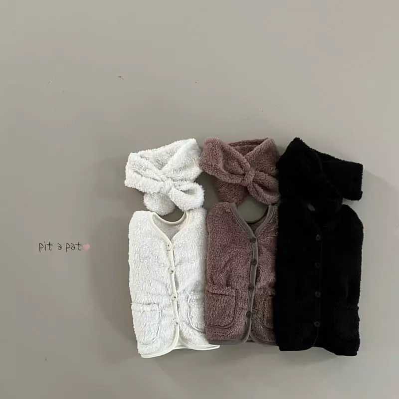 Pitapat - Korean Baby Fashion - #babylifestyle - Cozy Neck Warmer Set - 6