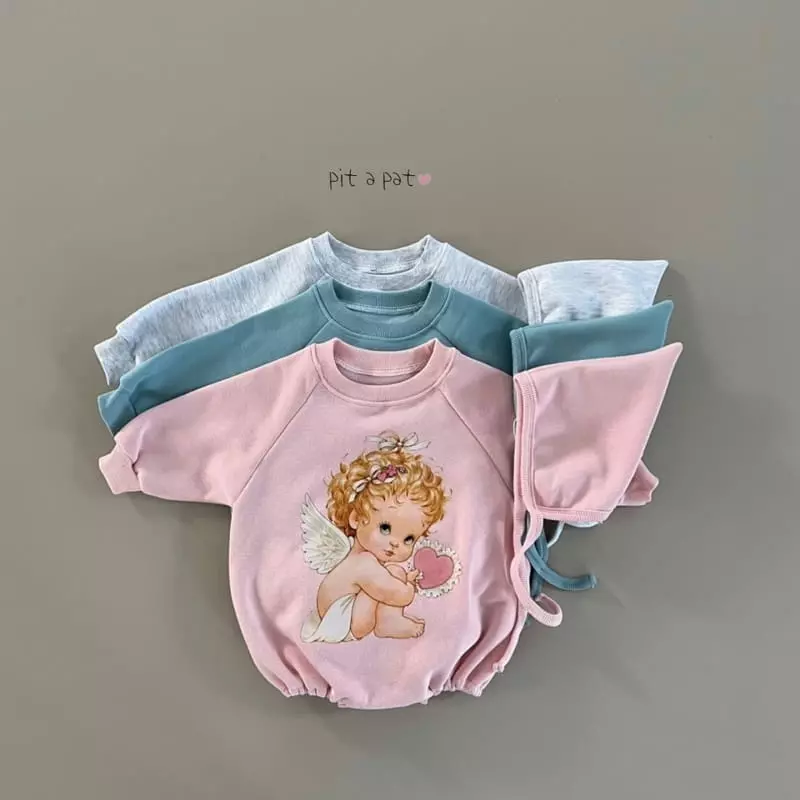 Pitapat - Korean Baby Fashion - #babylifestyle - Baby Angel Bodysuit