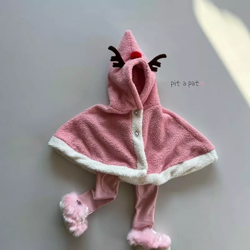 Pitapat - Korean Baby Fashion - #babylifestyle - Rudolf Cape - 8