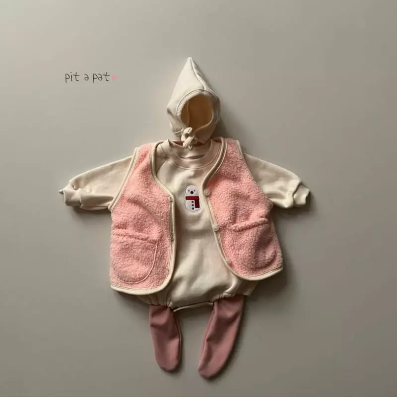 Pitapat - Korean Baby Fashion - #babylifestyle - Merry Friends Bodysuit - 7