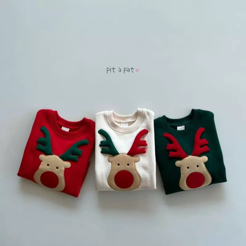 Pitapat - Korean Baby Fashion - #babygirlfashion - Color Fleece Sweatshirt - 4