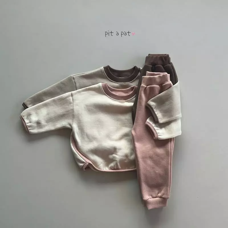 Pitapat - Korean Baby Fashion - #babylifestyle - Acorn Top Bottom Set