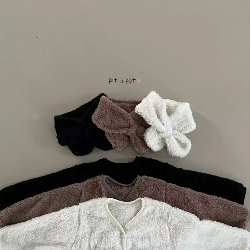 Pitapat - Korean Baby Fashion - #babyoninstagram - Cozy Neck Warmer Set - 7