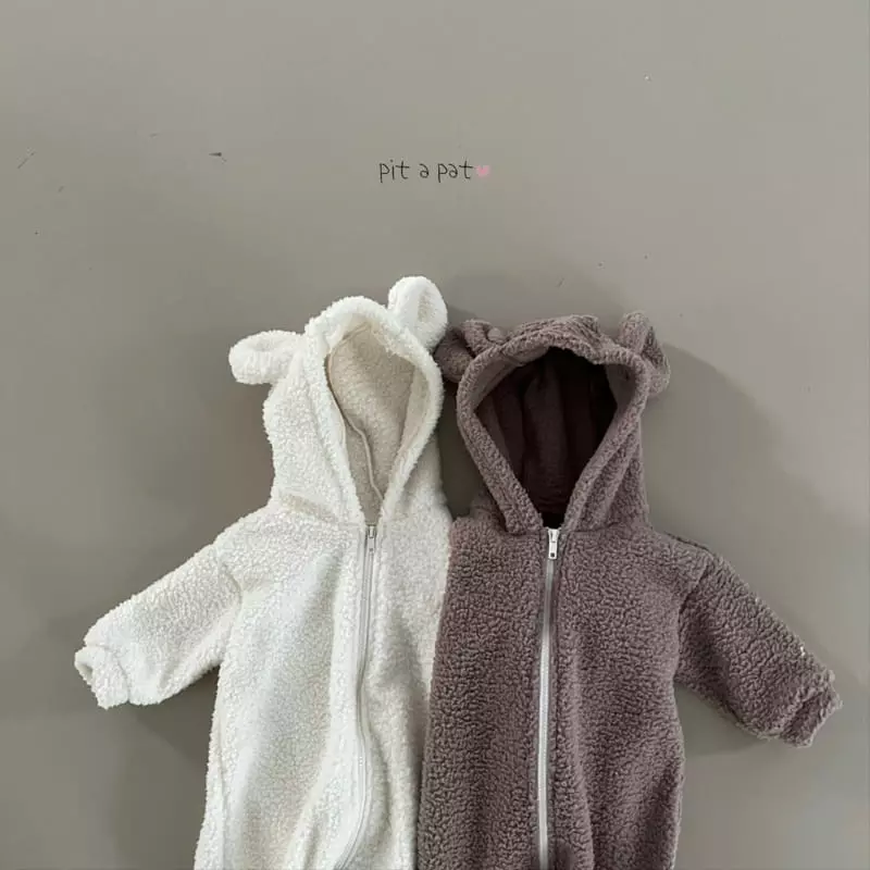 Pitapat - Korean Baby Fashion - #babylifestyle - Bbogle Bear Bodysuit - 4