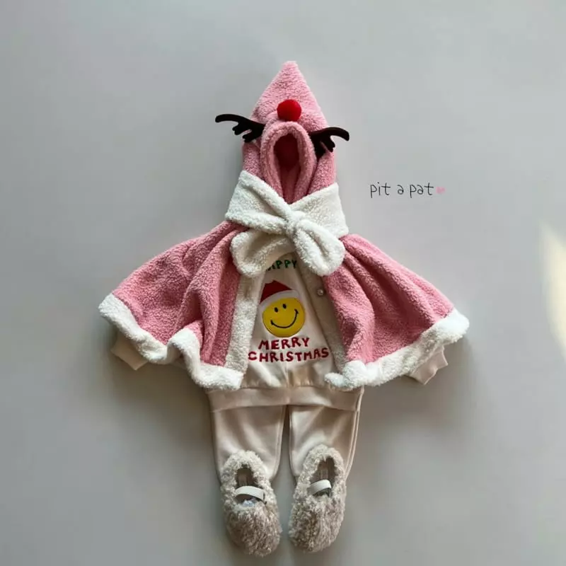 Pitapat - Korean Baby Fashion - #babyoninstagram - Rudolf Cape - 9
