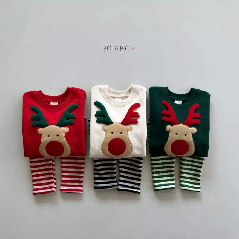Pitapat - Korean Baby Fashion - #babyootd - Color Fleece Sweatshirt - 6