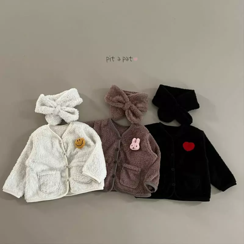 Pitapat - Korean Baby Fashion - #babyoutfit - Cozy Neck Warmer Set - 9