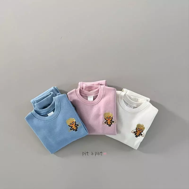 Pitapat - Korean Baby Fashion - #babyoutfit - Angel Top Bottom Set - 7