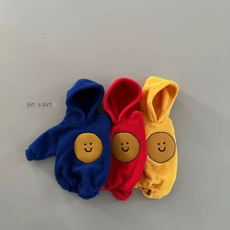 Pitapat - Korean Baby Fashion - #babyoutfit - Smile Bodysuit - 3