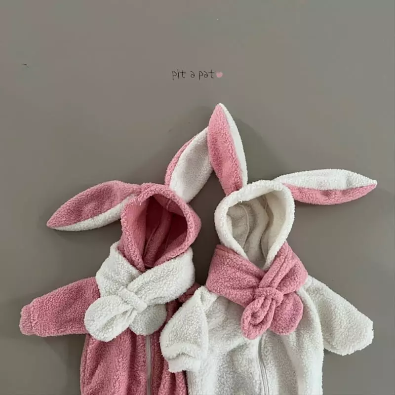 Pitapat - Korean Baby Fashion - #babyoutfit - Barnie Bboshong Bodysuit - 5