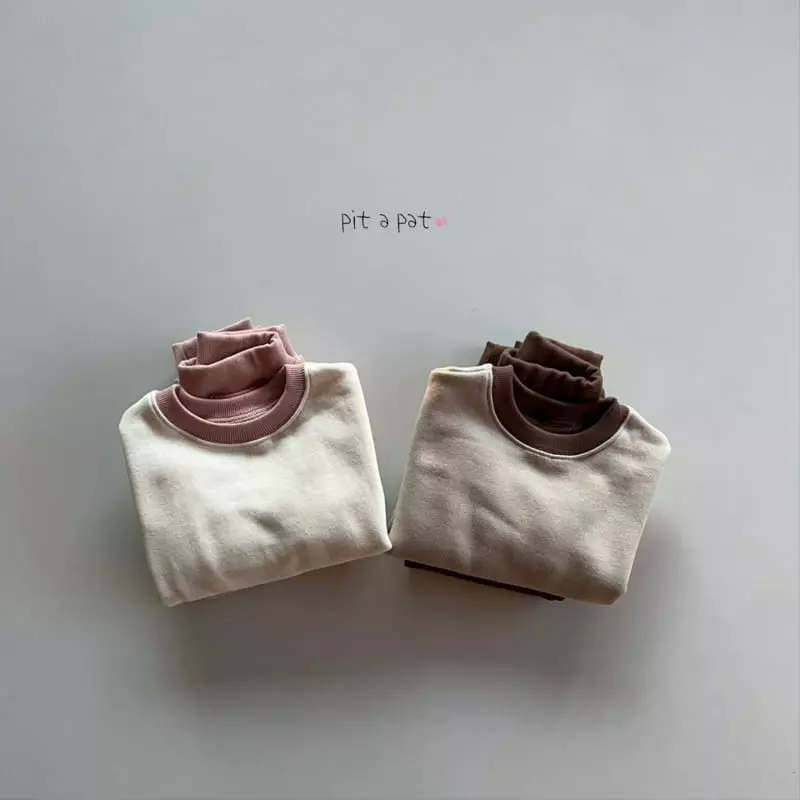 Pitapat - Korean Baby Fashion - #babyootd - Acorn Top Bottom Set - 4