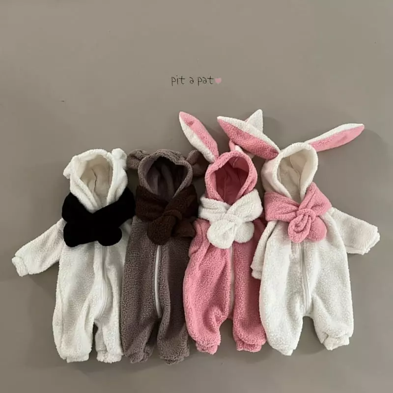 Pitapat - Korean Baby Fashion - #babywear - Bbogle Bear Bodysuit - 8