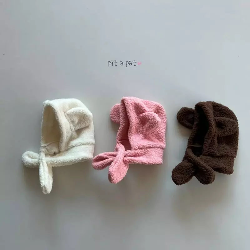 Pitapat - Korean Baby Fashion - #babywear - Bear Hoody Neck Warmer