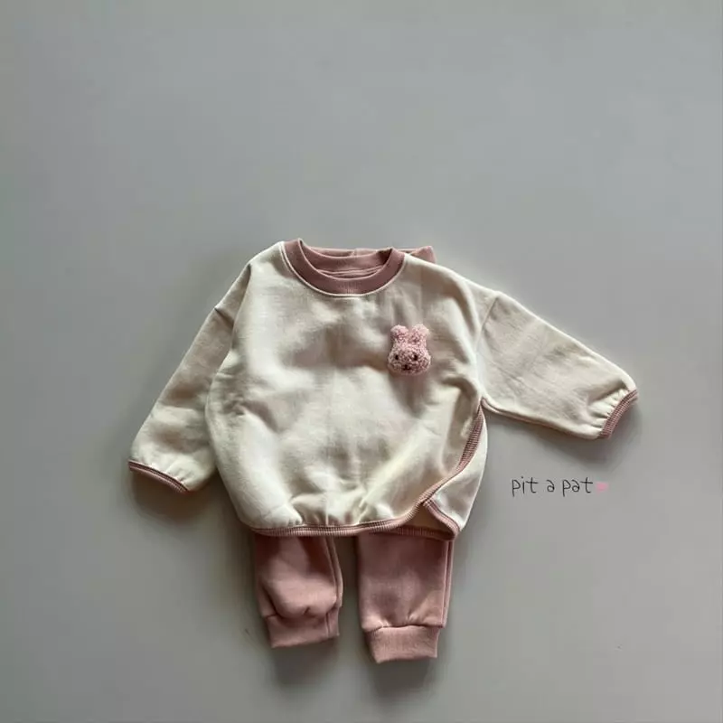 Pitapat - Korean Baby Fashion - #babywear - Acorn Top Bottom Set - 6