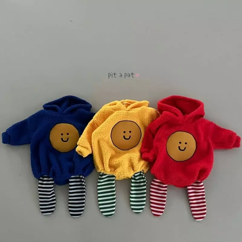 Pitapat - Korean Baby Fashion - #onlinebabyshop - Smile Bodysuit - 7
