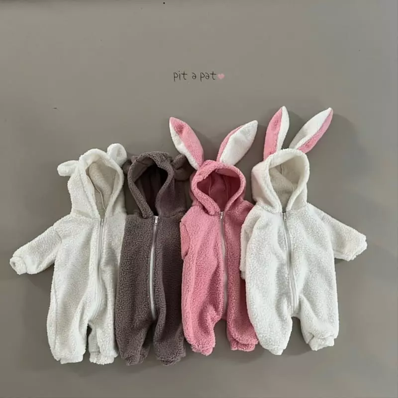 Pitapat - Korean Baby Fashion - #onlinebabyshop - Bbogle Bear Bodysuit - 10