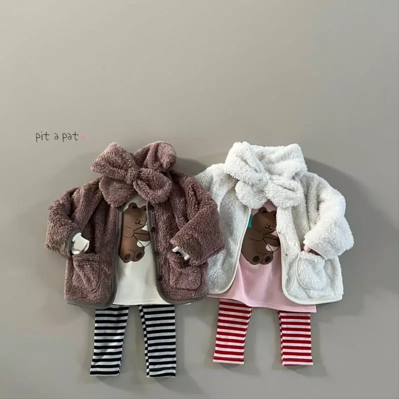 Pitapat - Korean Children Fashion - #Kfashion4kids - Angel Bear Sweatshirt - 11
