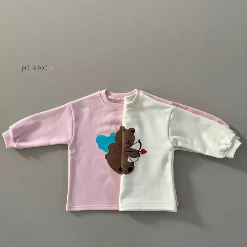 Pitapat - Korean Children Fashion - #childofig - Angel Bear Sweatshirt - 3