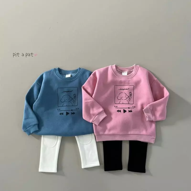 Pitapat - Korean Children Fashion - #discoveringself - Play Fleece Sweatshirt - 7