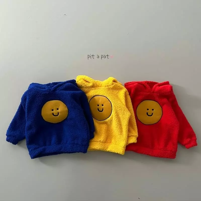 Pitapat - Korean Children Fashion - #discoveringself - Smile Hoody - 5