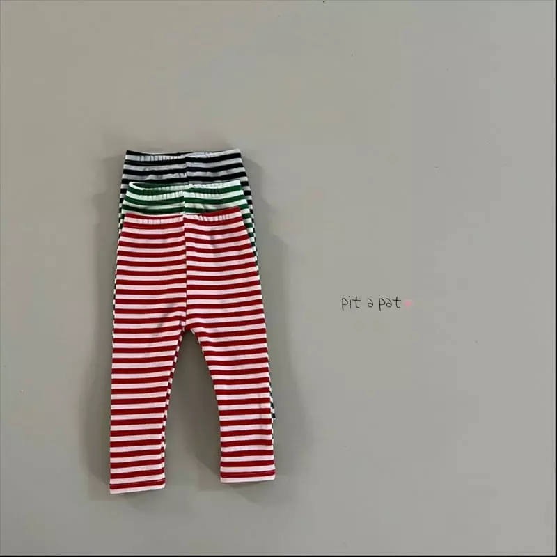 Pitapat - Korean Children Fashion - #discoveringself - Stripes Leggings