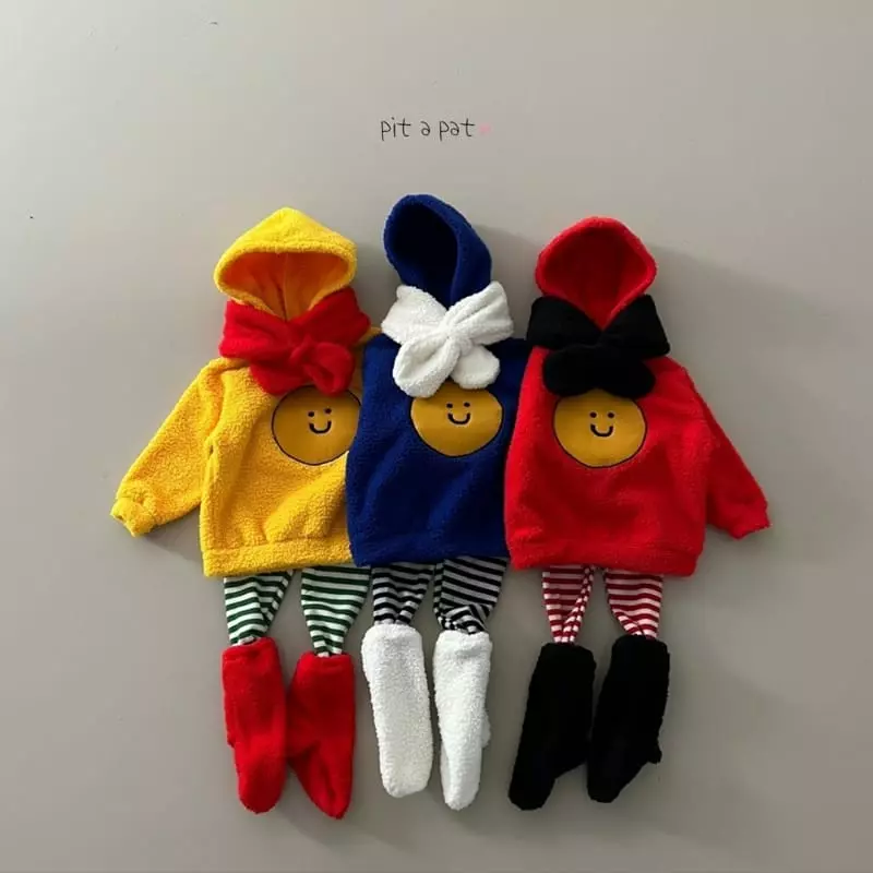 Pitapat - Korean Children Fashion - #fashionkids - Smile Hoody - 6