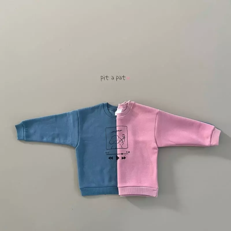Pitapat - Korean Children Fashion - #prettylittlegirls - Play Fleece Sweatshirt - 2